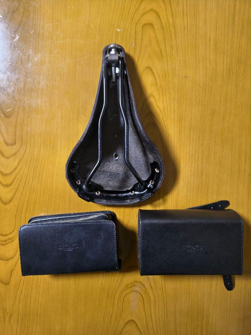 おまけ付き BROOKS ブルックス レザーサドル B17 皮サドル