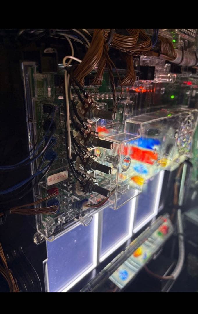 あみ　送料込　スマスロ　実機　押忍！エリートサラリーマン鏡　ユニット付