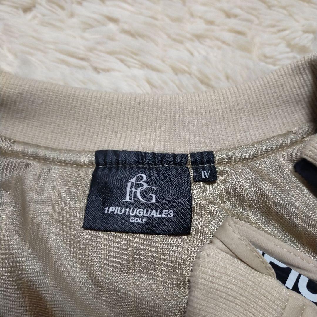 1PIU1UGUALE3 GOLF CRAZY SNEEDJACK 茶 白 M