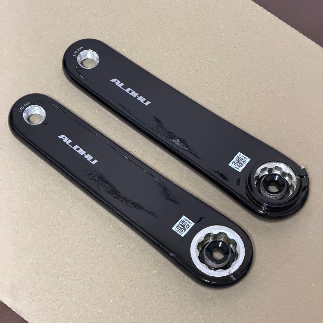 【新品】ROTOR ALDHU CARBON クランクアーム 170mm