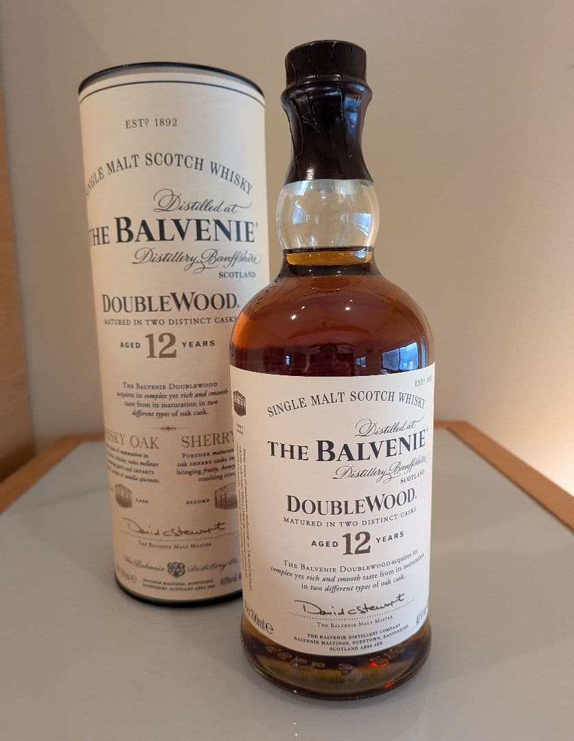 『ザ・バルヴェニー 12年』『ザ・グレンリベット 15年』未開封 2本セット