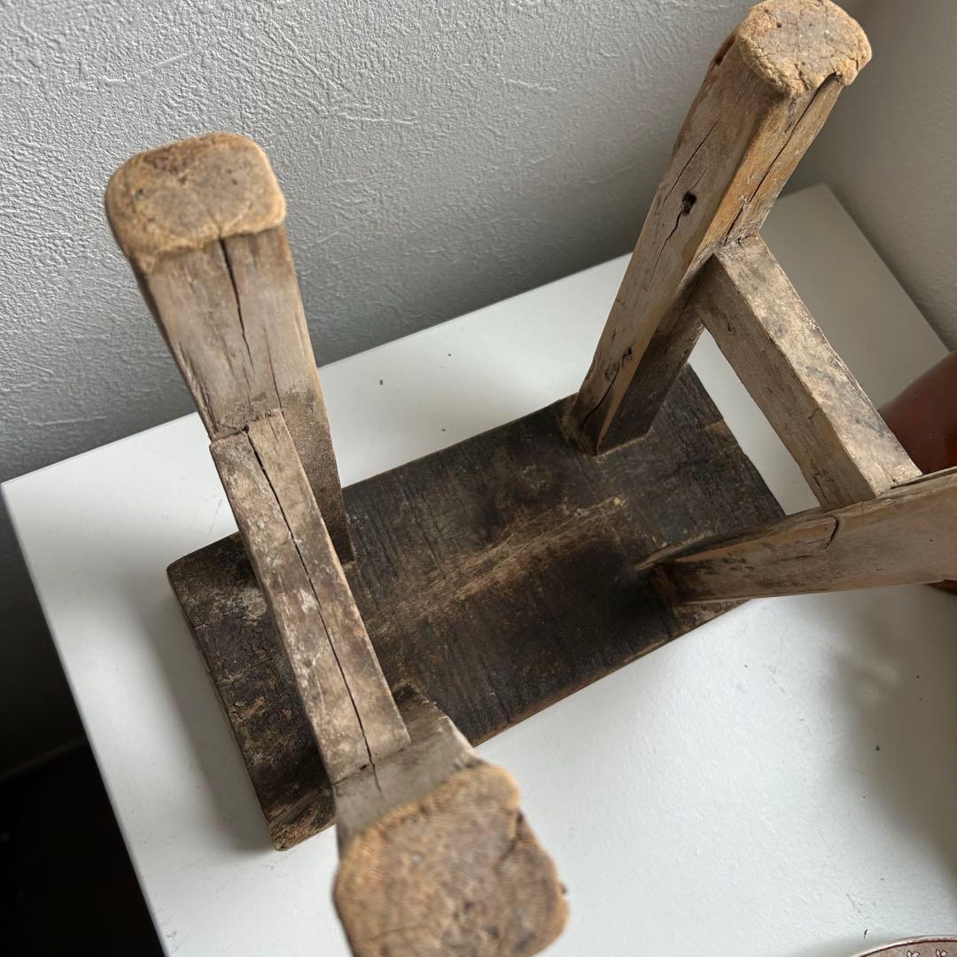 フランスアンティーク　スツール　アンティーク　椅子　チェア　踏み台