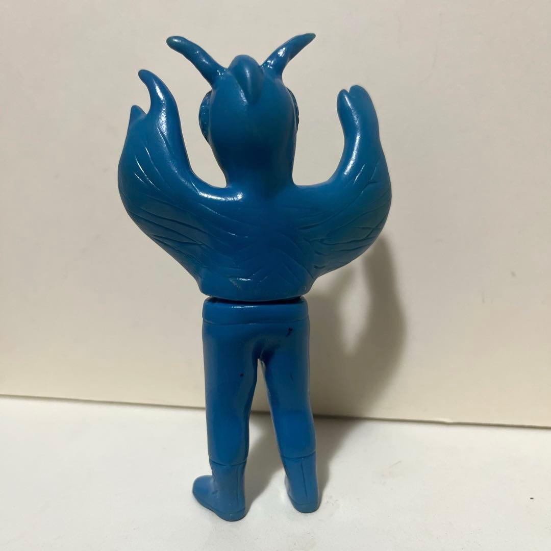 無版権 カマキリ男 珍色 ソフビ フィギュア 怪人 当時物 旧バンダイ