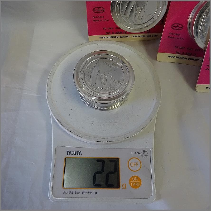 60’s MIRRO★折り畳みカップ ビンテージ ミロ デッドストック