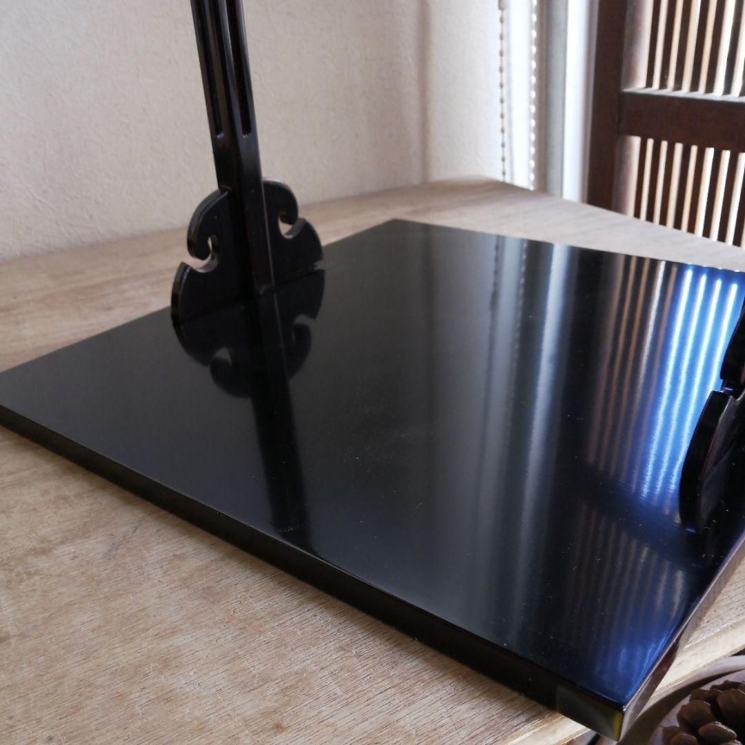 寿棚　茶道具　美品　組み立て式　木製　漆器　漆　紙箱