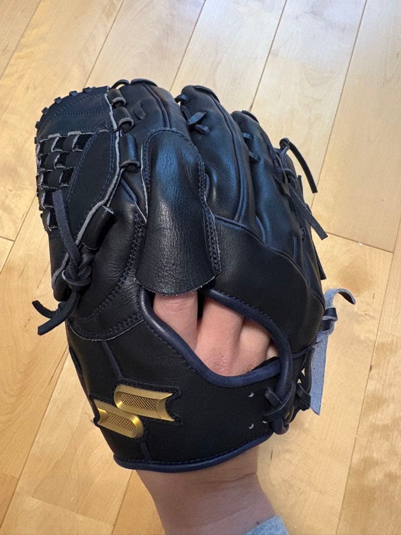 SSK プロエッジ　軟式用　オーダーグローブ　ブラック　送料込み