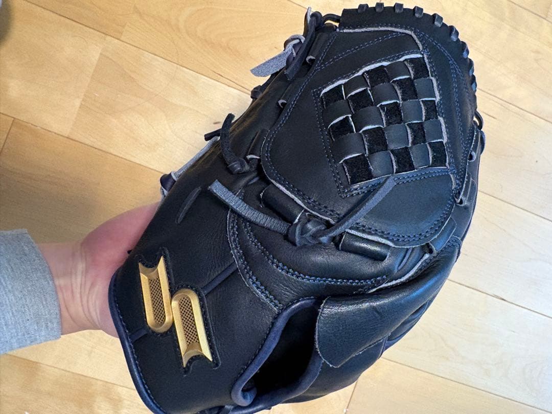 SSK プロエッジ　軟式用　オーダーグローブ　ブラック　送料込み