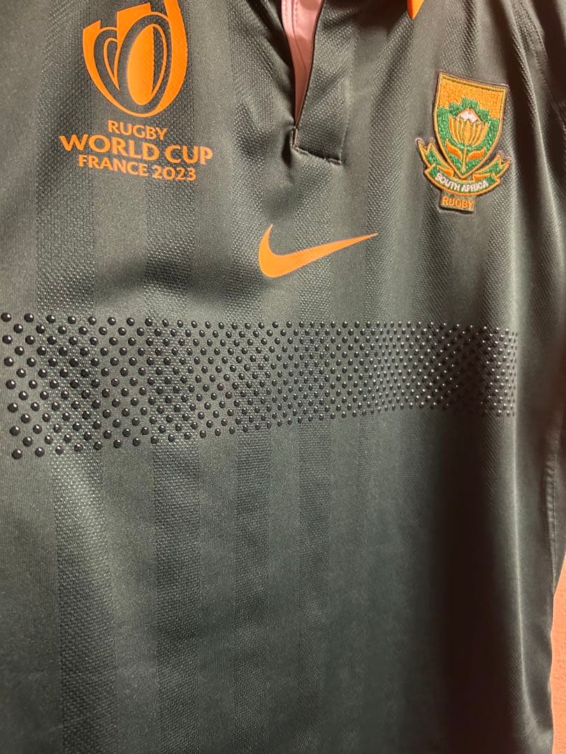 しろまる様限定南アフリカ代表スプリングボクス ラグビーワールドカップジャージ