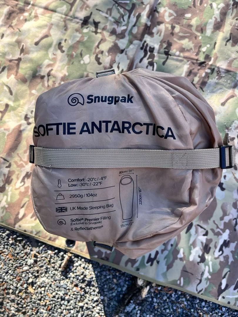 Snugpak アンタークティカ　快適温度マイナス20度
