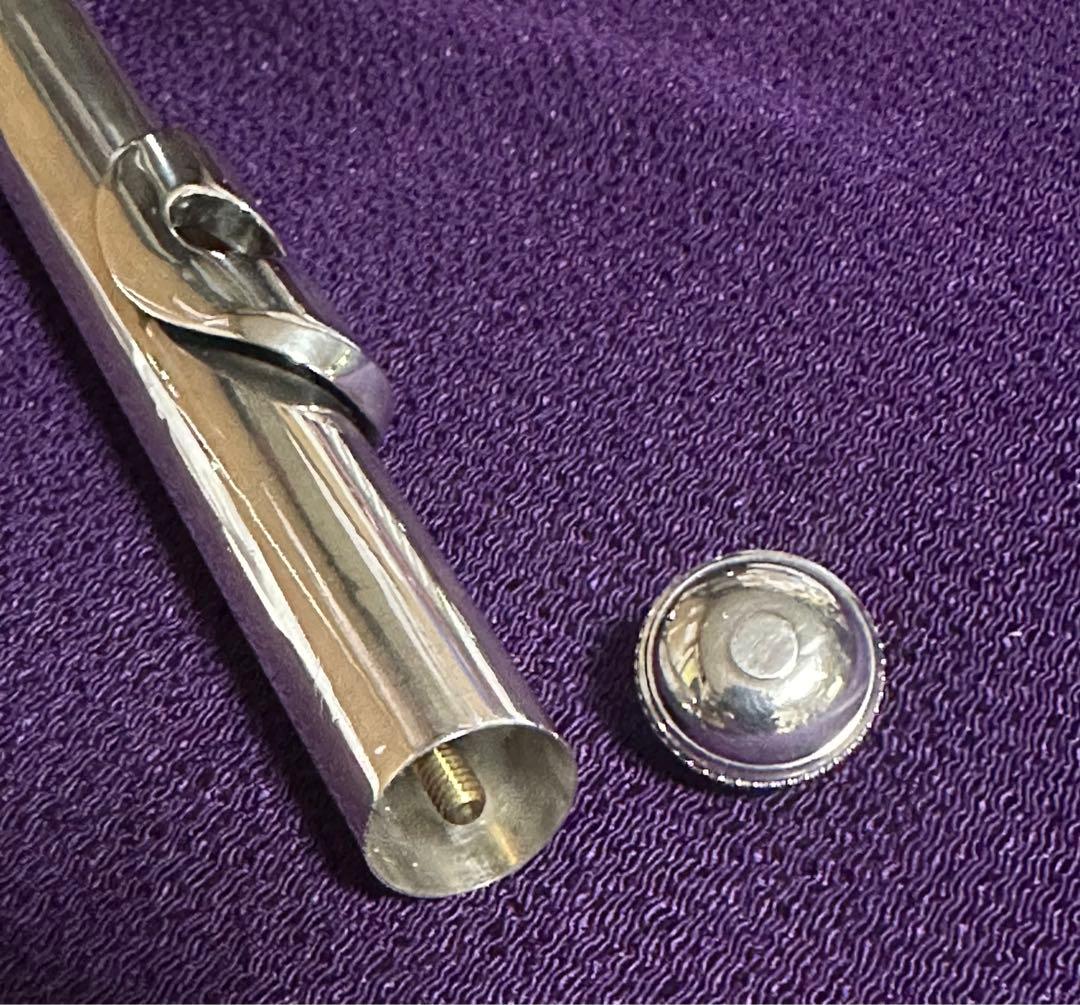 s*a様 アンティーク YAMAHA全て銀製のフルートヘッドジョイント