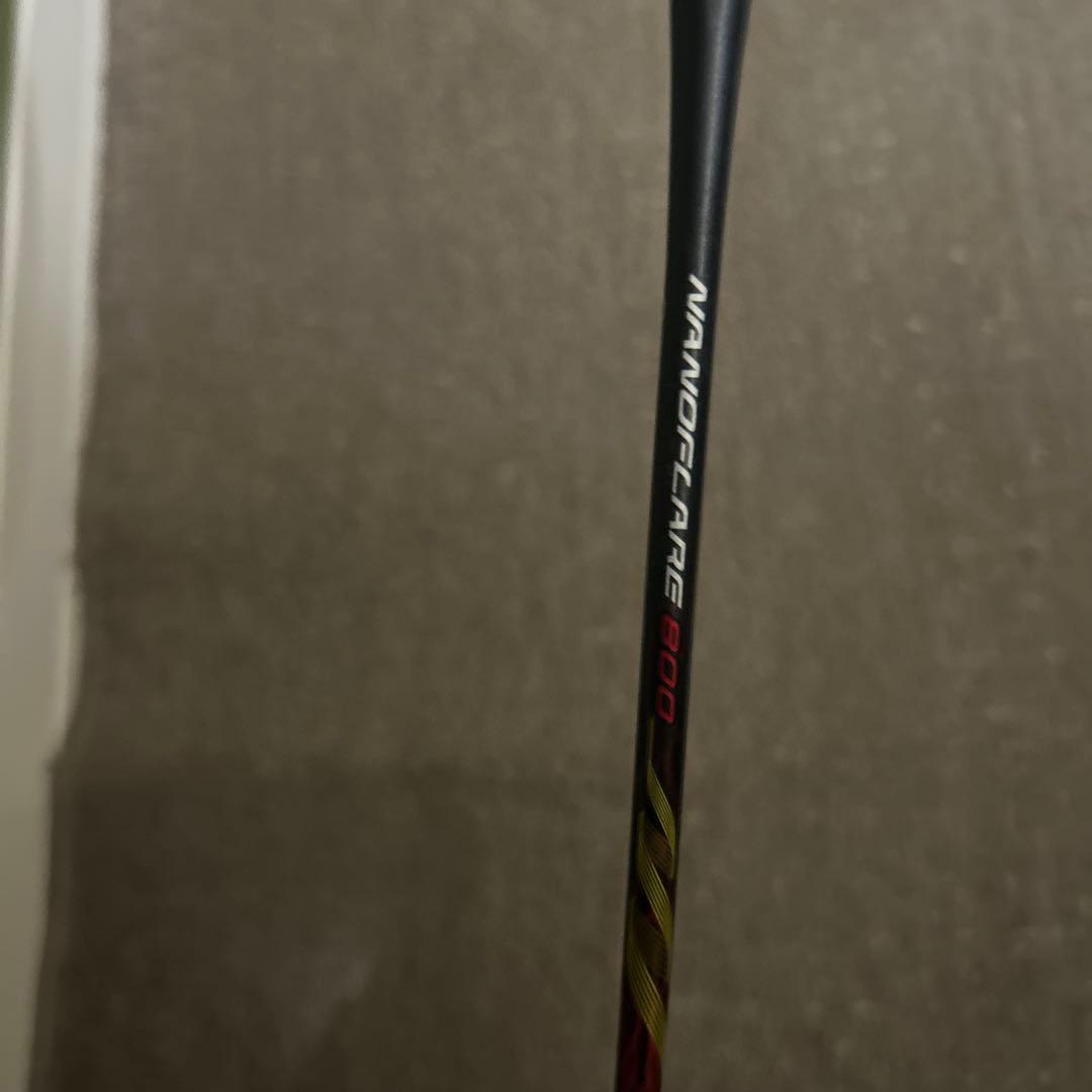バドミントンラケット　ナノフレア800 4UG5 旧モデル