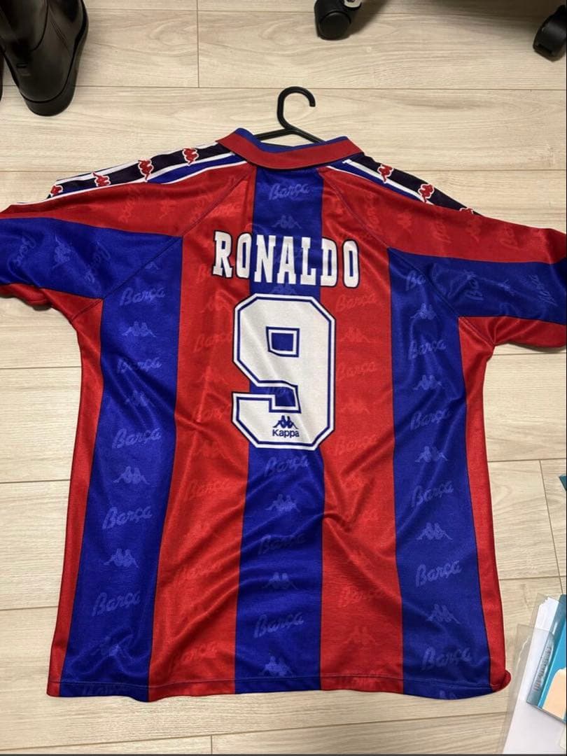 レア！96-97 バルセロナ　ユニフォーム　ロナウド選手