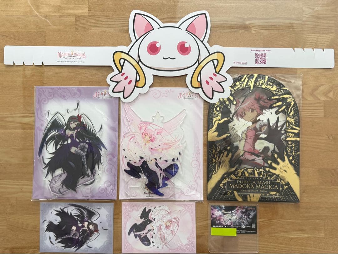 アニメジャパン2025 魔法少女まどかマギカ アクリルスタンド2点＆限定前売券等