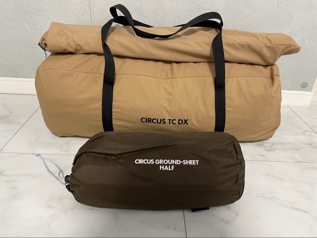 【天幕デザイン】サーカスTC DX＋ サーカス グランドシート ハーフ）