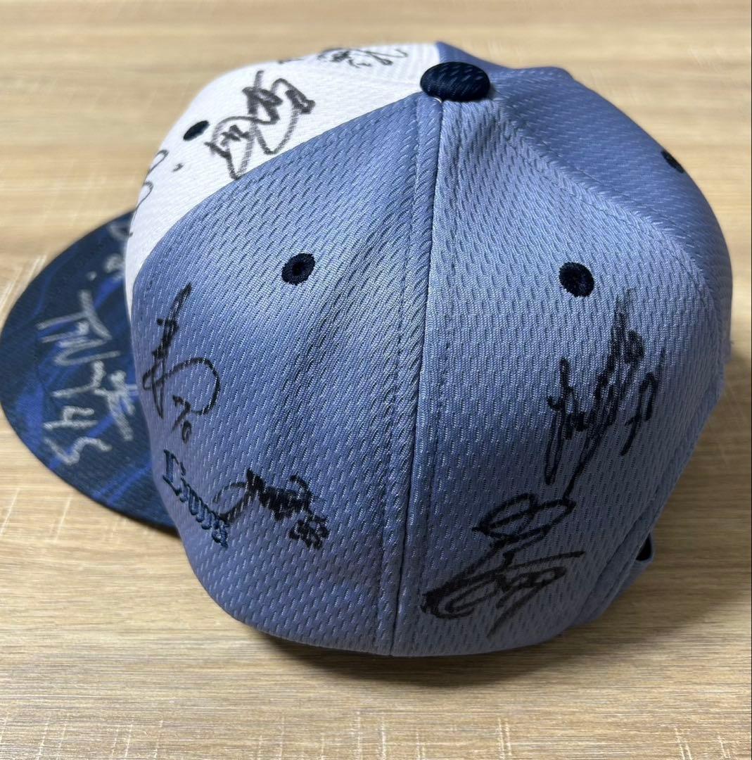 西武ライオンズ　南郷春季キャンプ2026レプリカキャップ　寄せ書きサイン入り