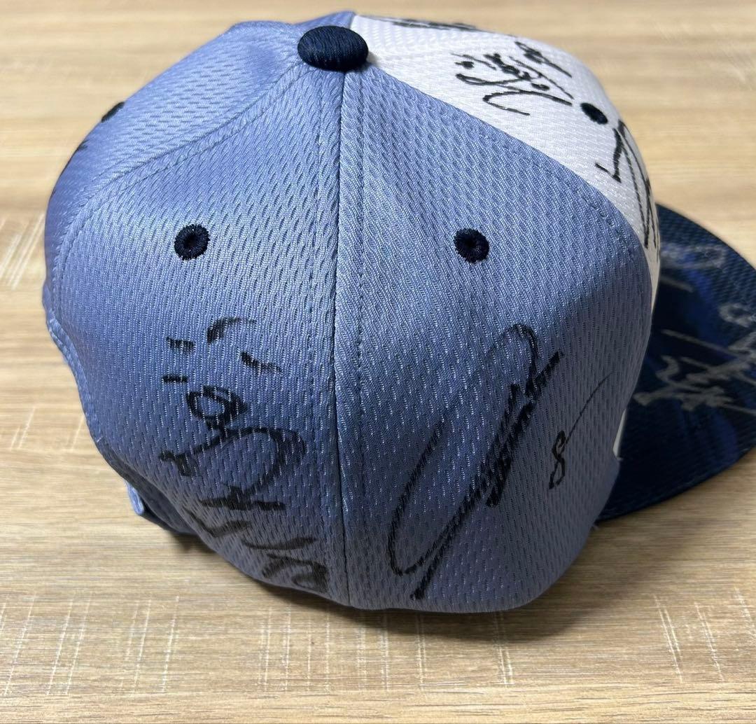 西武ライオンズ　南郷春季キャンプ2026レプリカキャップ　寄せ書きサイン入り