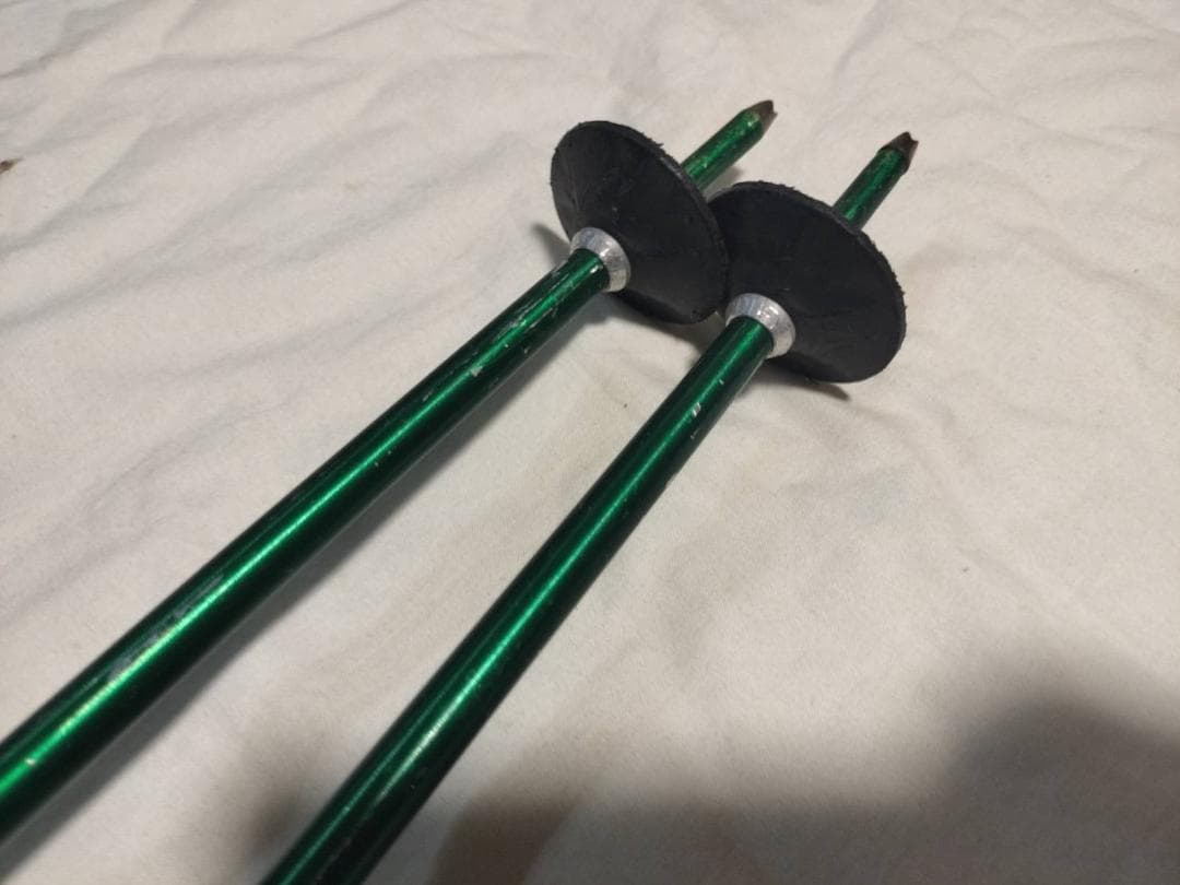 ◇アルペンスキーポールセット　SL用　GS用　ストック２セット　キザキ