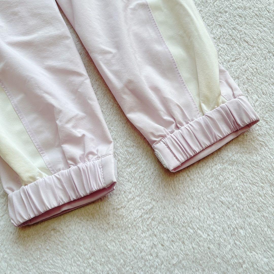 未使用級　アダバット　レインウエア　パンツ　フード　半袖　長袖　収納　パープル