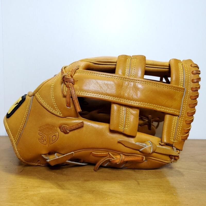 ミズノプロ 3D 波賀生産品 日本製 BFJ ビッグエムラベル 硬式グローブ