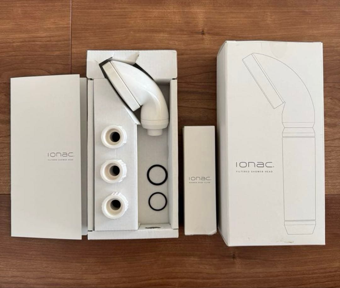 Ionac 新品フィルター付きシャワーヘッド