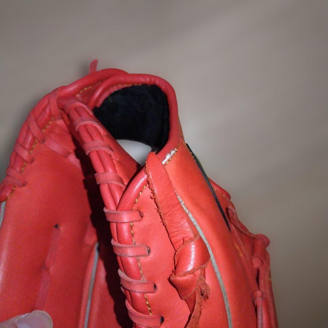 極美品即戦力‼️asics 大谷翔平モデル 野球軟式用グローブ 一般用 オレンジ