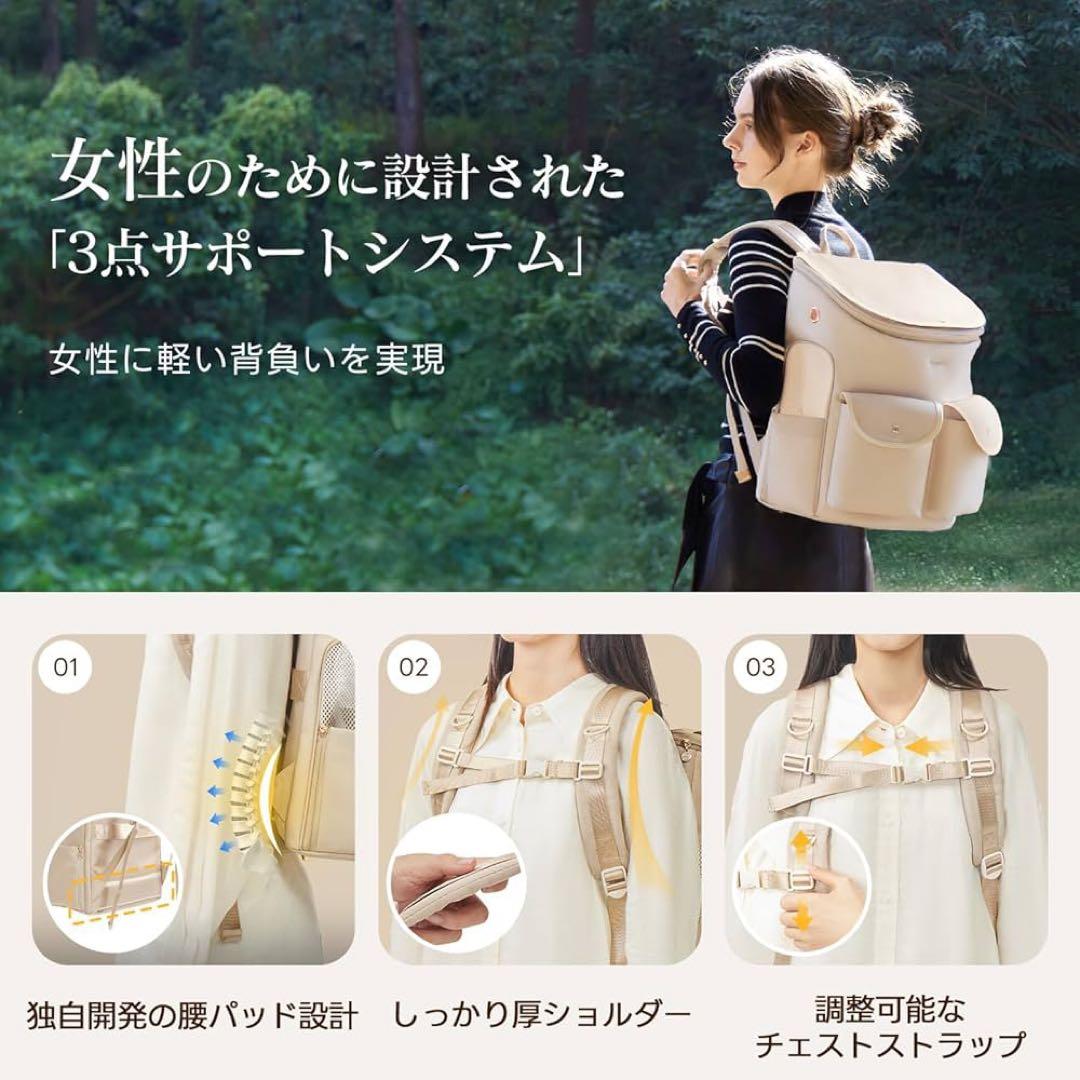 【期間限定】PETTENA 犬 リュック 小型犬 負担軽減 あごのせパッド付き