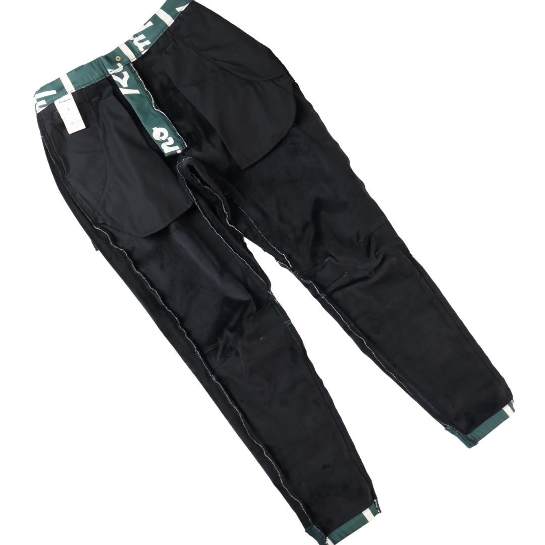 【size5】秋冬 定価35200円 ラッセルノ ボンディング ジョガーパンツ緑