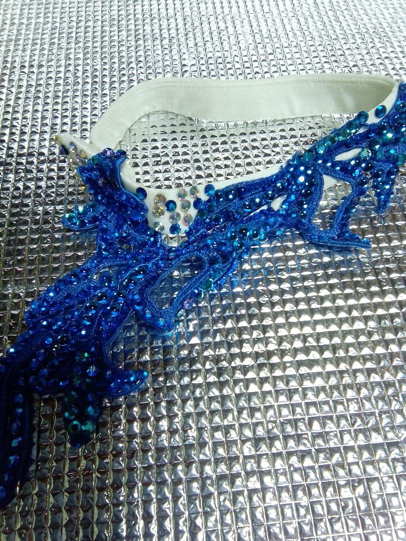 社交ダンス用ドレス 白樺ドレス Mサイズ 衣裳バック有り