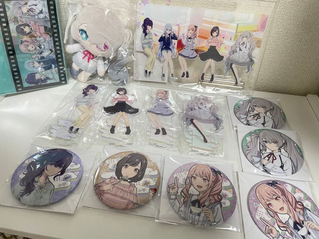 プロセカ　はぴこれ　くじ　ぬいぐるみ　ニーゴセット