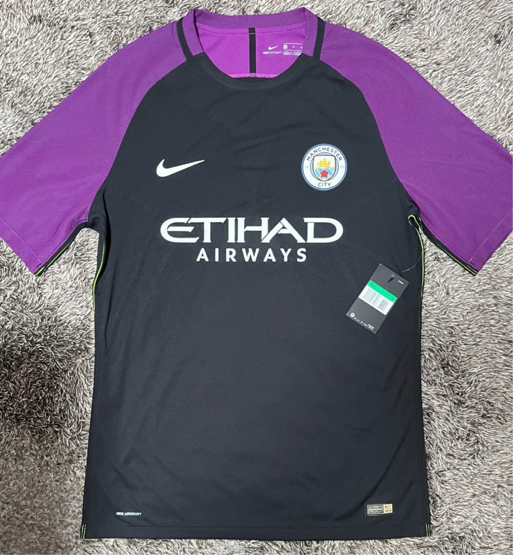 【新品・未使用・紙タグ付】マンチェスターシティ　選手支給ユニフォーム