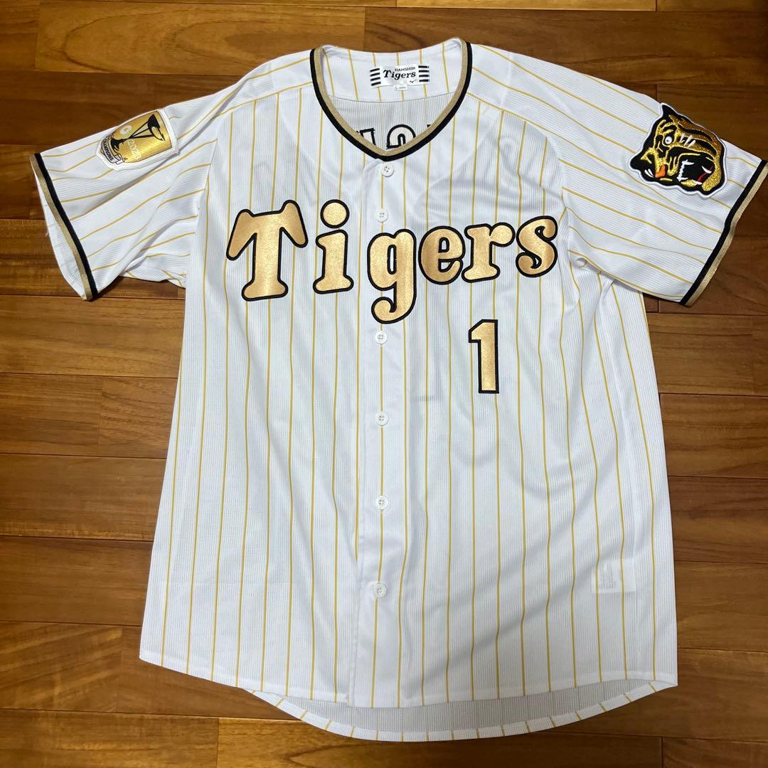 阪神タイガース 森下翔太 2023年日本シリーズ優勝記念ユニフォーム L