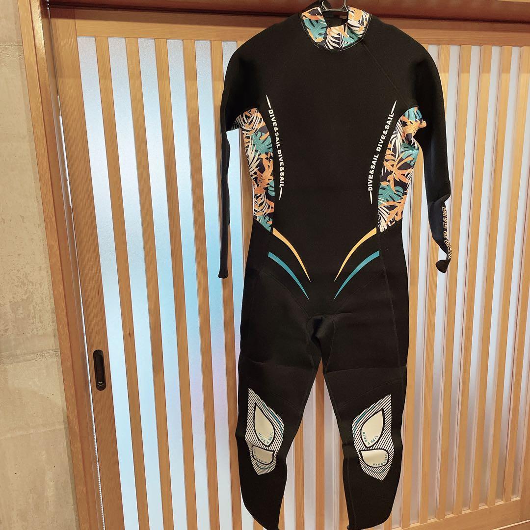 夏物1点のみ❣️ウェットスーツ レディース ブラック シュノーケリング サーフィン