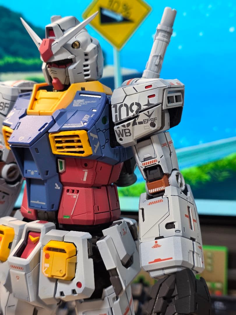 PG UNLEASHED 1/60 RX-78-2 ガンダム 全塗装完成品