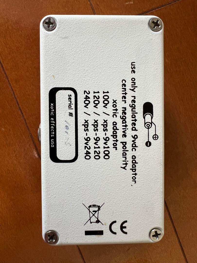 Xotic RC booster 初期型 ブースター オーバードライブ