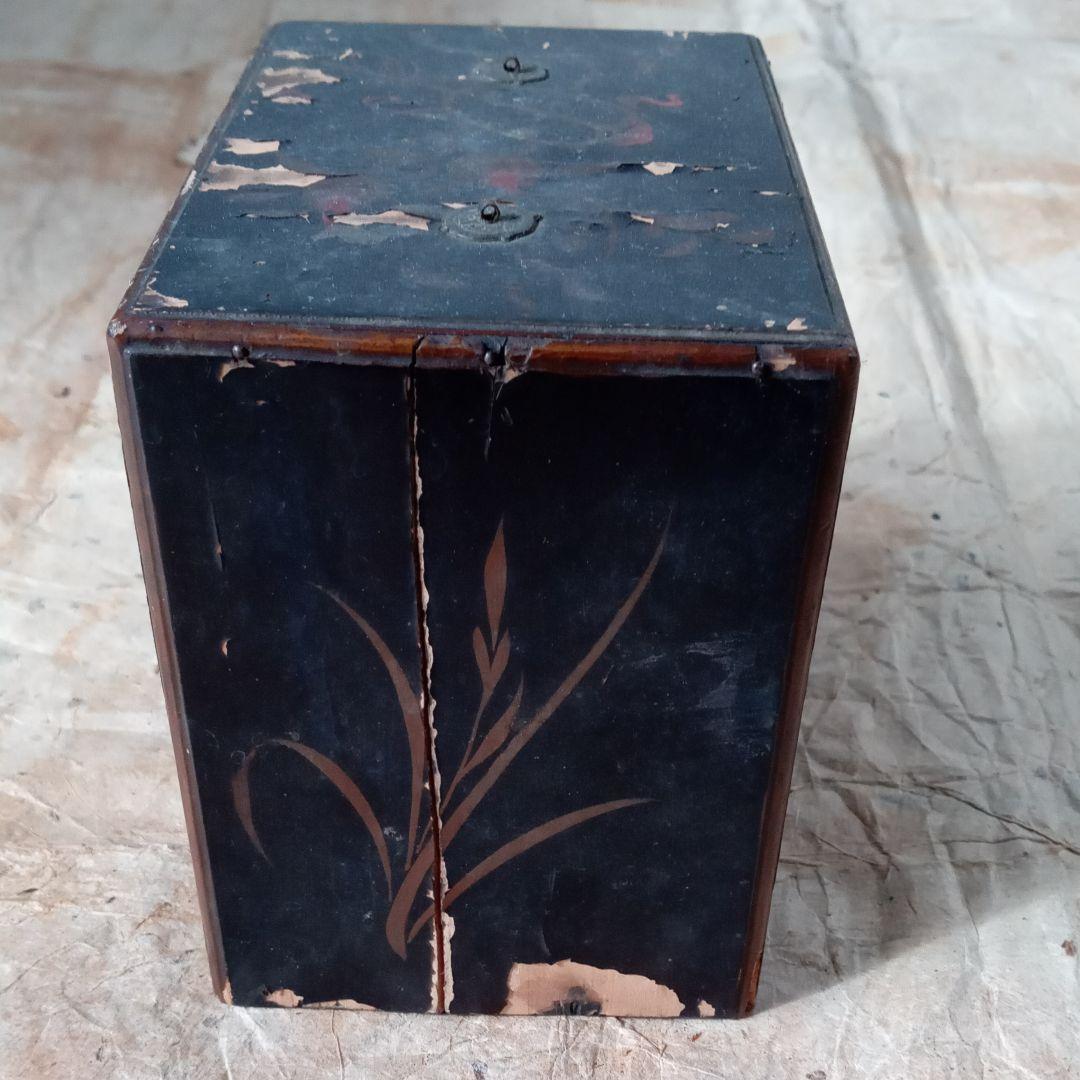 骨董　蒔絵の小箱　箱　詫び寂　アンティーク