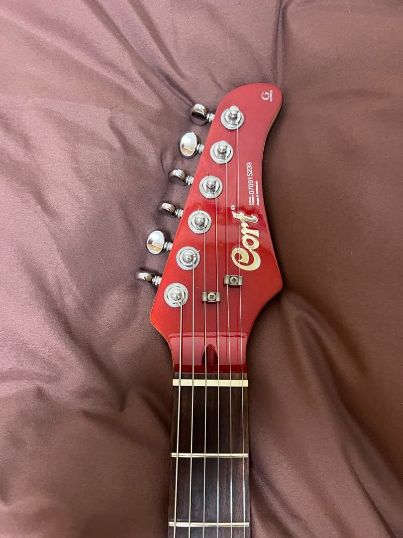 【調整済】Cort コルト　GX220 エレキギター　ストラト　低弦高！　良個体