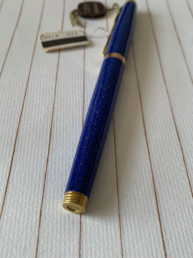 希少 Parker（パーカー）75 LAQUE ブルー 万年筆