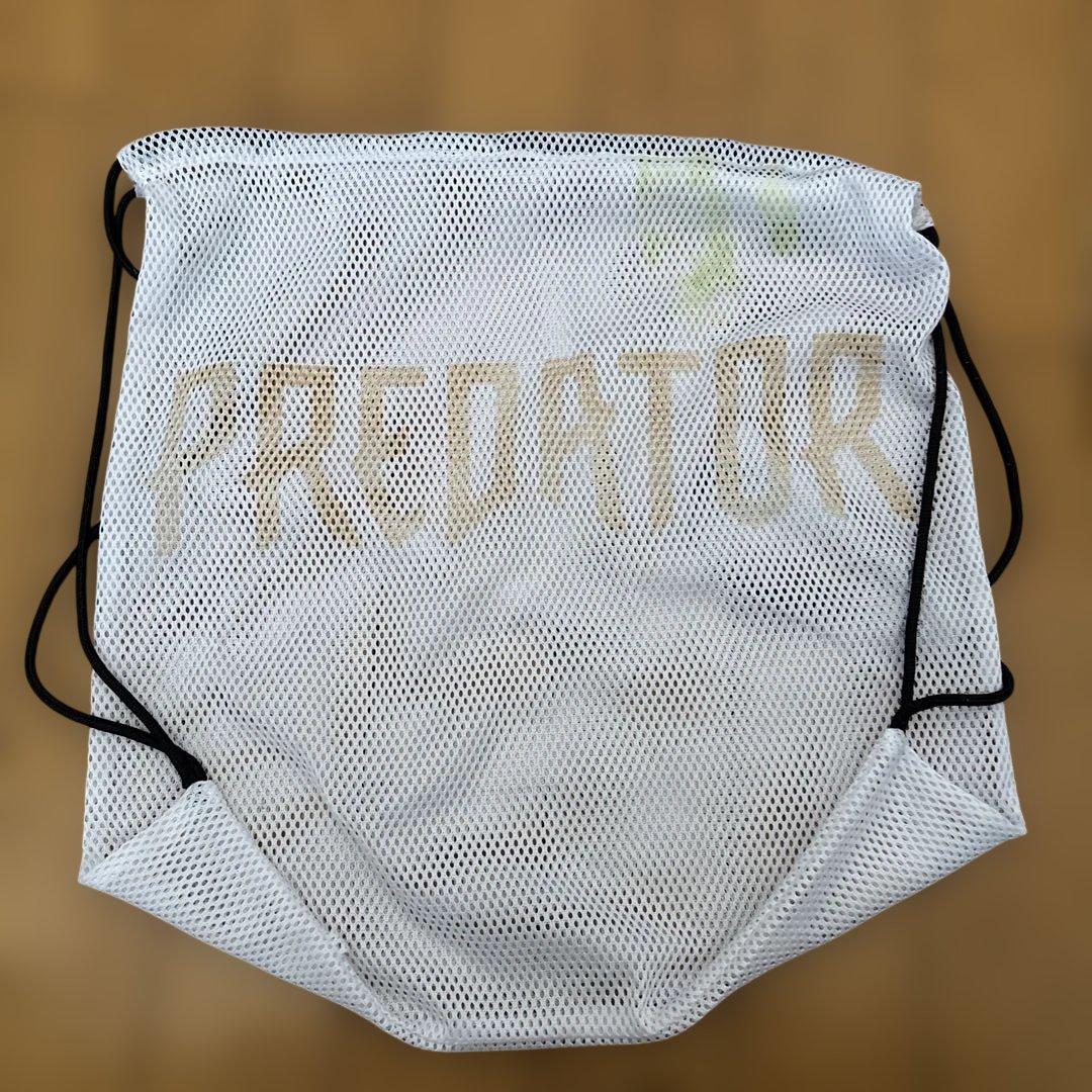 adidas サッカースパイク紐なしFG ホワイト/ブラック/ゴールド