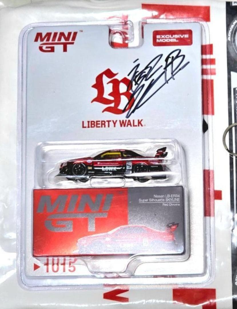 MINIGT LBWK ER34ブラジル限定イベント2個セット サイン入り