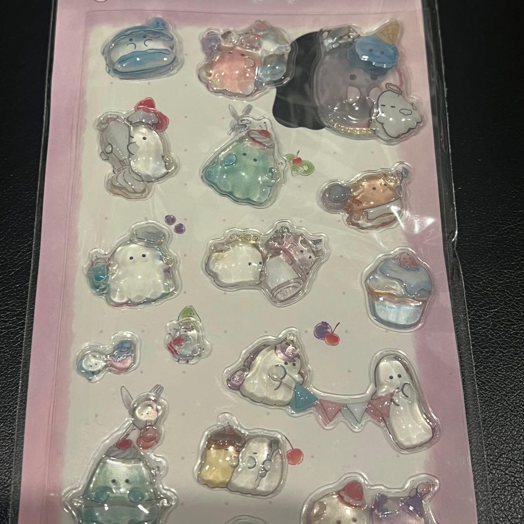 オバケーヌ　シール　2枚セット　ボンボンドロップ風シール