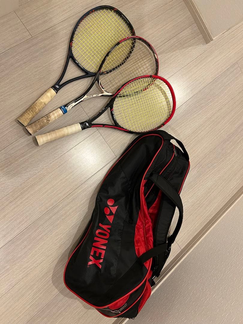 ソフトテニスラケット＆バッグセット