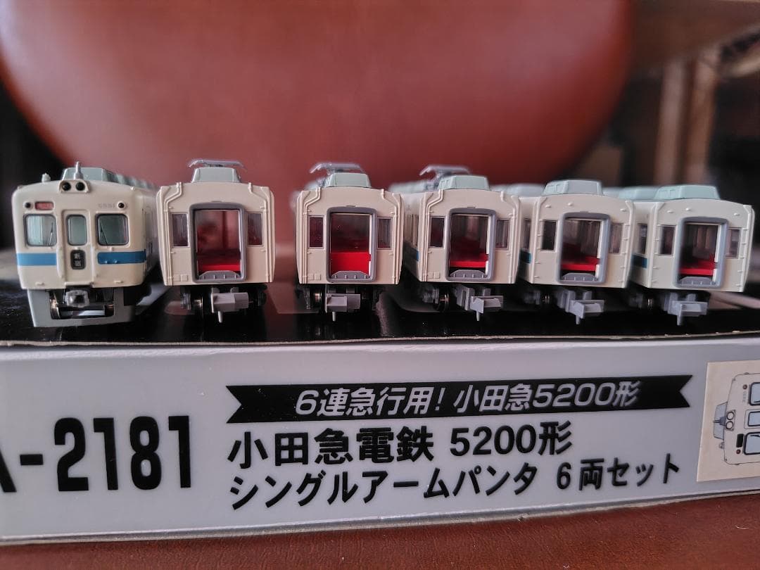 MICROACE A2181小田急5200形シングルアームパンタ6両【Junk】