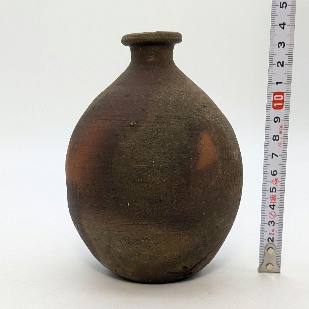 人間国宝 藤原啓 備前焼 徳利 共箱共布栞 酒器 とっくり 花器 一輪挿し花瓶