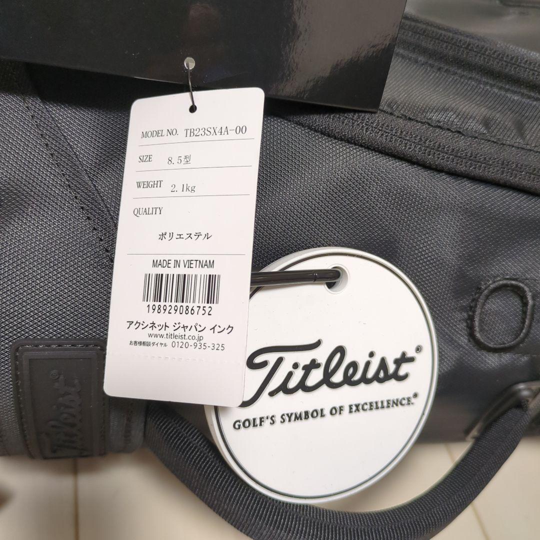 新品未使用タイトリストスタンドキャディバッグ プレーヤーズ4 トーナルカプセル