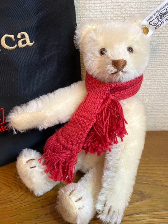 シュタイフ Muffler 1934 レプリカ テディベア676239 証明書付