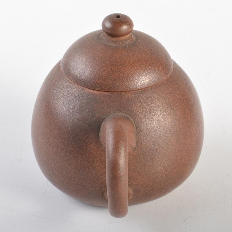 中国　紫砂　朱泥　急須　茶壷　在銘　U　R7299