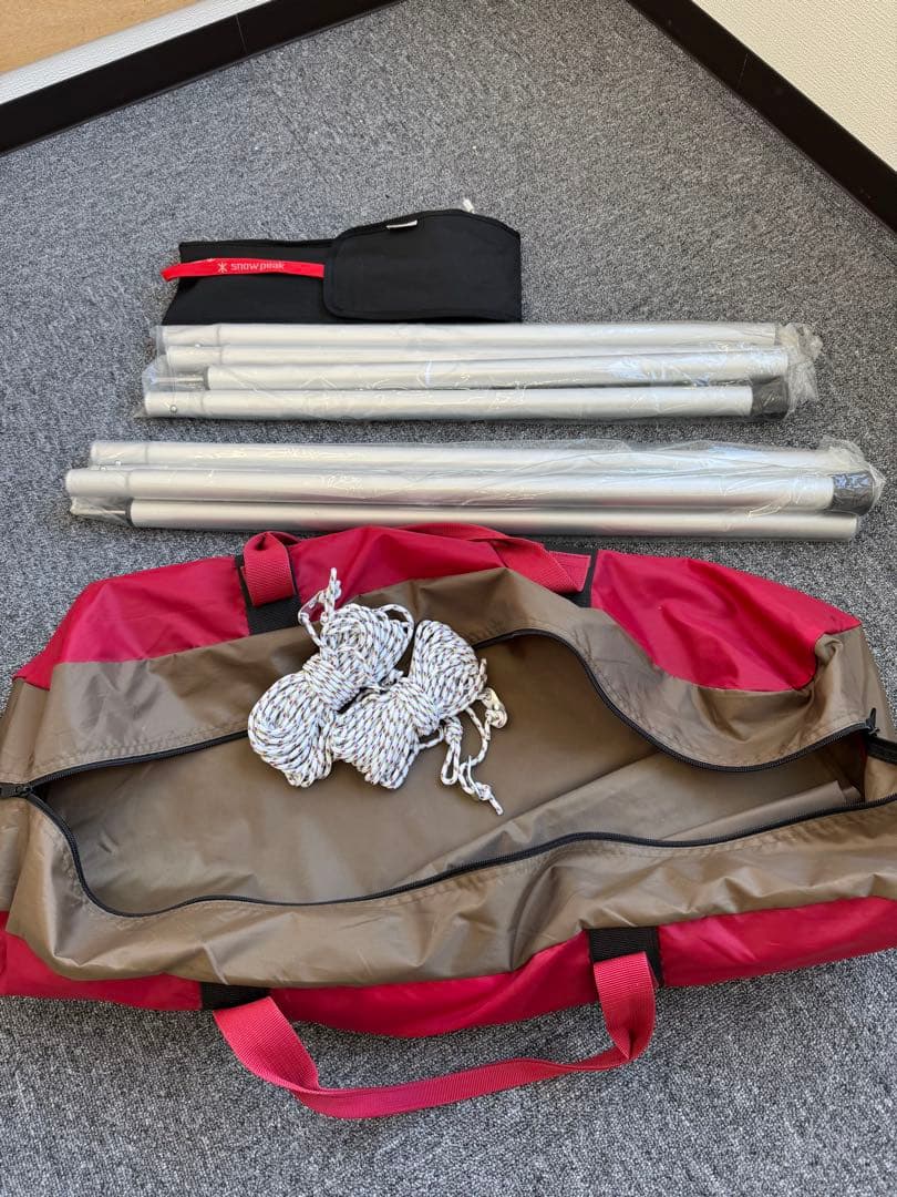 ほぼ新品　HDタープ“シールド”・ヘキサ（L）Proセット