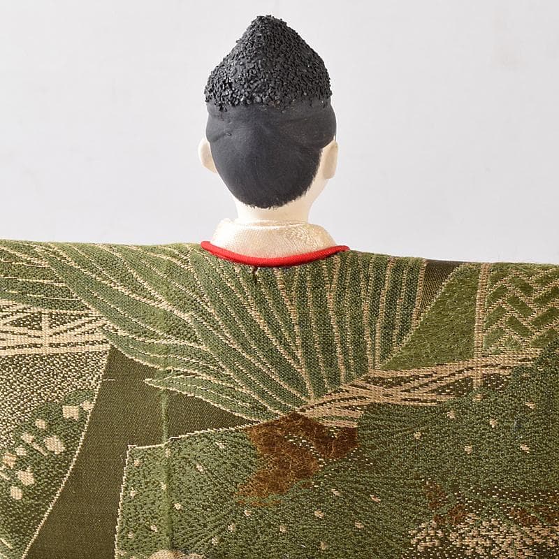 三橋トリ作　雛人形　立雛　梅寿　共箱　M　R8225B