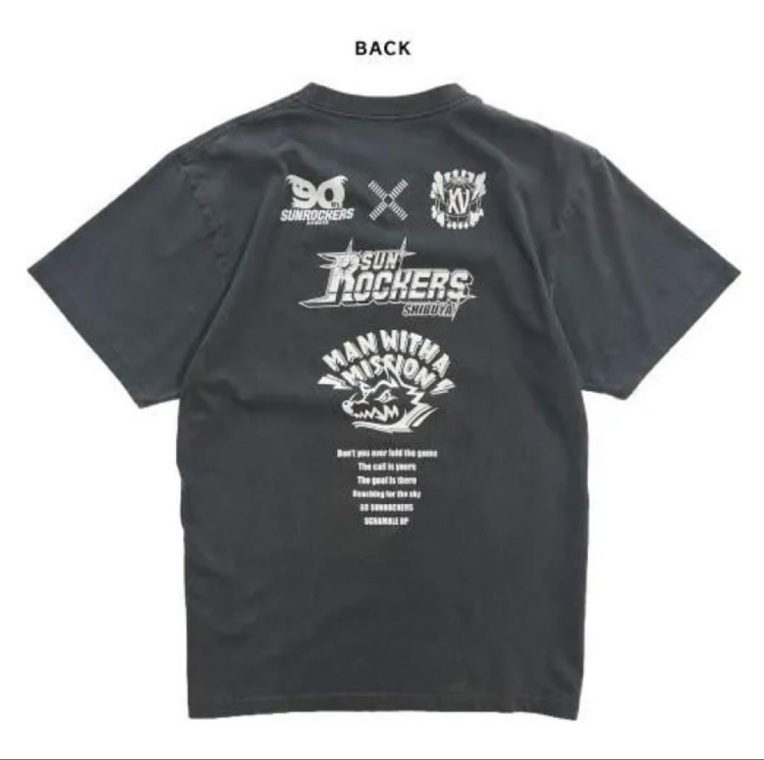 SUN ROCKERS × MAN WITH A MISSION Tシャツ XL