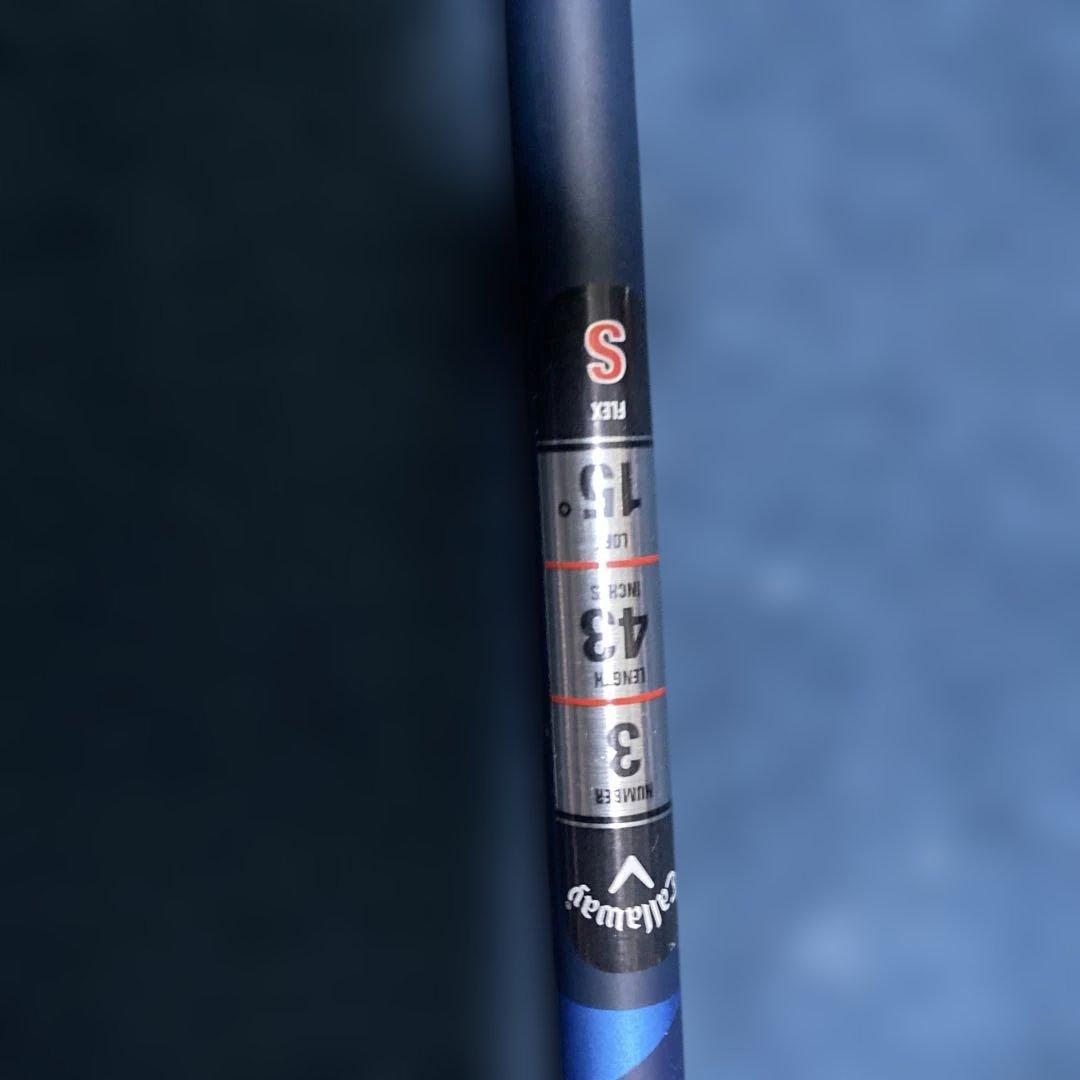 値下げPARADYM フェアウェイウッド 15度　Ventus TR 5S